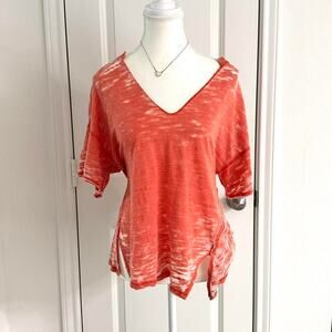 We The Free , Free People Size XS Women’s Sheer V Neck Light Weight Top
